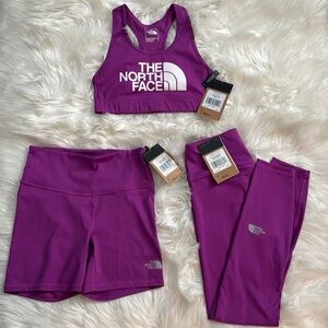 The North Face 3 piece set - size Small
